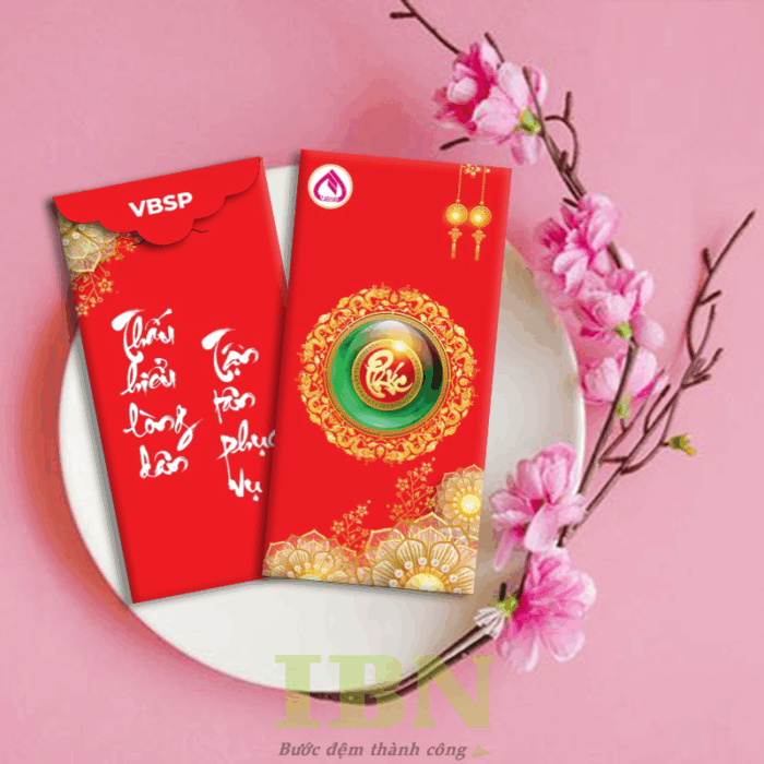 Mẫu bao lì xì size lớn thiết kế theo yêu cầu