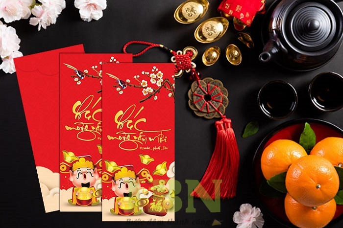 Mẫu bao lì xì đẹp chất lượng, sang trọng