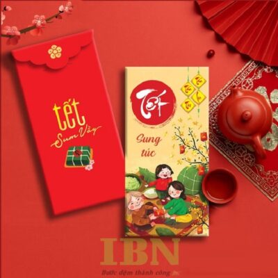 Mẫu bao lì xì thiết kế theo yêu cầu