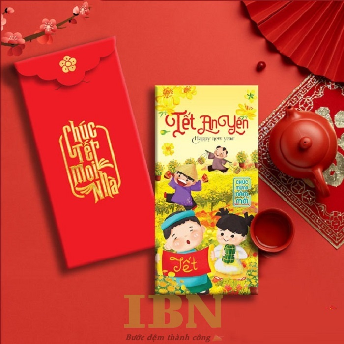 Mẫu bao lì xì nhiều màu sắc độc đáo