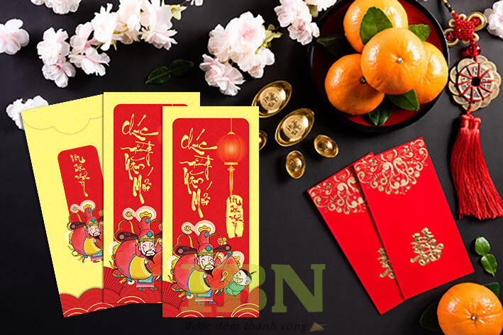 Mẫu bao lì xì đẹp, chủ để sum vầy