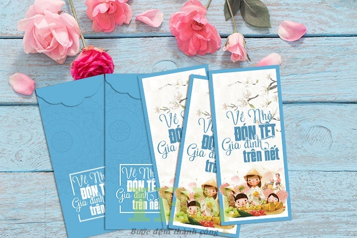 Mẫu bao lì xì đẹp, thiết kế theo yêu cầu