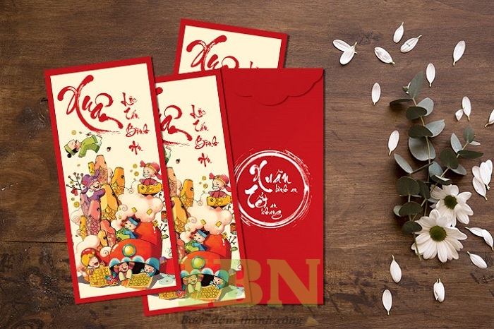 Mẫu bao lì xì đẹp, chất lượng