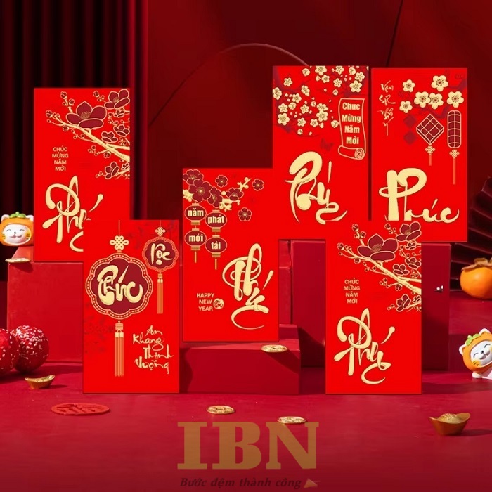 Công nghệ in bao lì xì tại xưởng In Bảo Ngọc