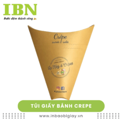 Túi Giấy Bánh Crepe