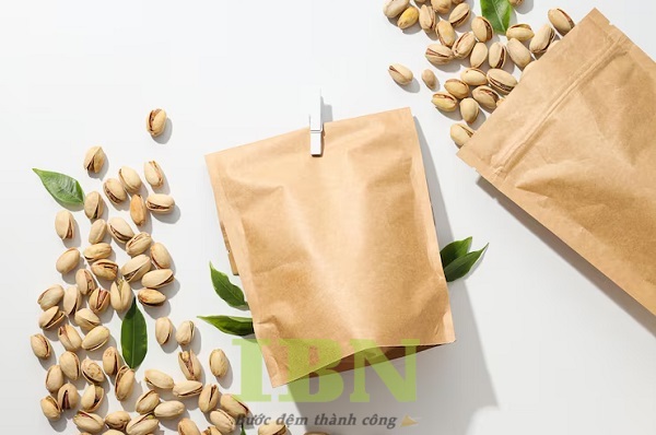 Mẫu túi giấy đựng hạt dẻ cỡ nhỏ