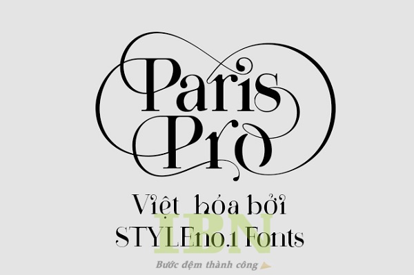 Font Paris Pro