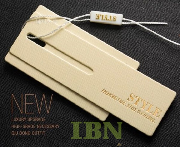 In Tag Giấy 25 Tag giấy Bristol