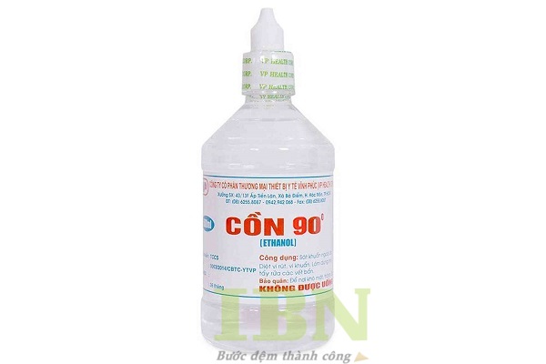 Tẩy mực in bằng cồn 90 độ