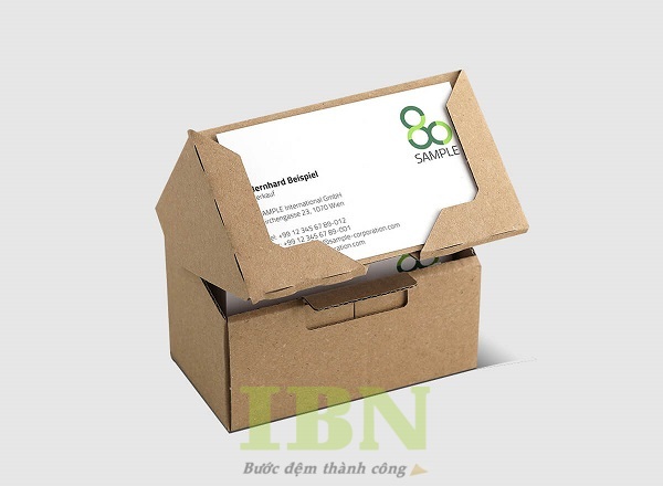 Mẫu hộp đựng name card thiết kế độc đáo, ấn tượng