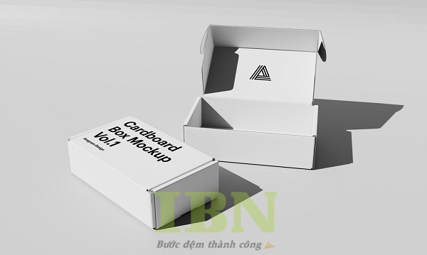 Mẫu hộp giấy đựng name card bằng carton