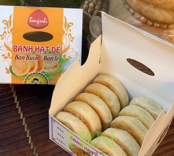 Mẫu hộp đựng bánh hạt dẻ hình vuông