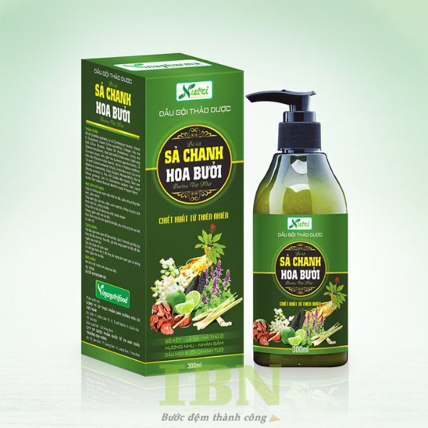 Mẫu hộp giấy đựng dầu gội chất lượng cao