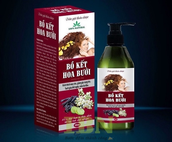 Mẫu hộp đựng dầu gội bồ kết