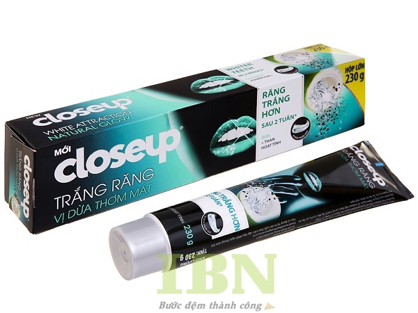 Mẫu hộp giấy đựng kem đánh răng Close Up