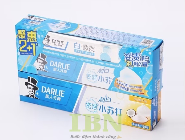 Mẫu hộp đựng kem đánh răng chất lượng có cửa sổ mặt kính