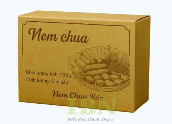 Hộp Giấy Đựng Nem Chua 23 Công nghệ in hộp giấy đựng nem chua tại xưởng In Bảo Ngọc