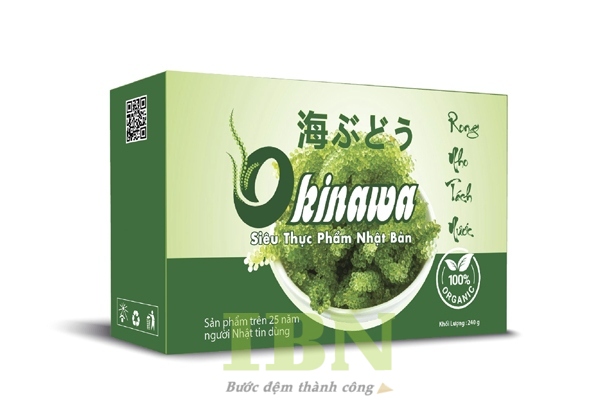 Mẫu hộp đựng rong nho đẹp, ấn tượng