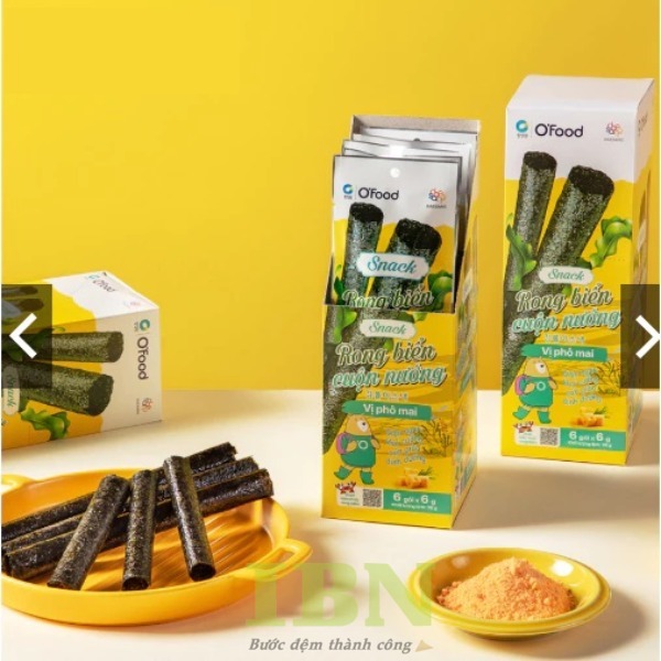 Hộp Giấy Đựng Rong Biển 20 Kích thước hộp giấy đựng rong biển