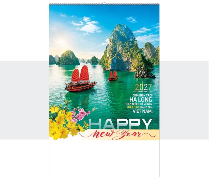 In Lịch Treo Tường 2027 2
