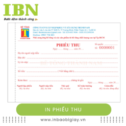 In Phiếu Thu