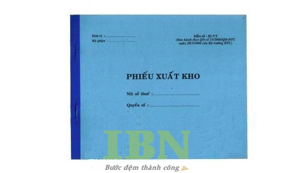 Mẫu phiếu xuất kho khổ A5 giá rẻ