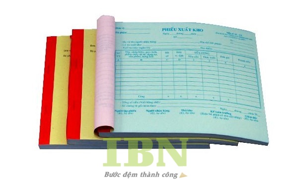 In Phiếu Xuất Kho 35 Các chất liệu giấy in phiếu xuất kho phổ biến