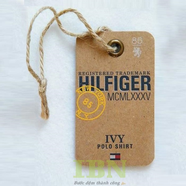 Mẫu tag giấy phong cách vintage