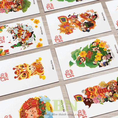 kích thước thiệp chúc mừng năm mới