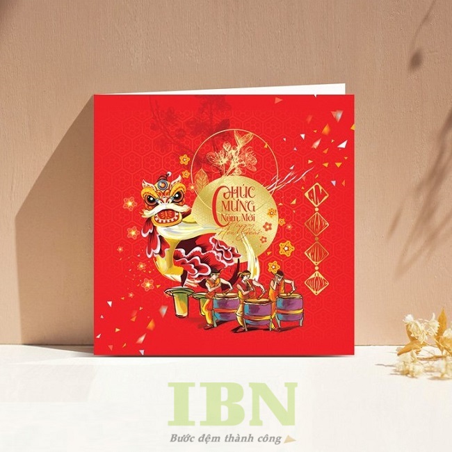 In thiệp chúc Tết theo yêu cầu, giá rẻ tại công ty In Bảo Ngọc