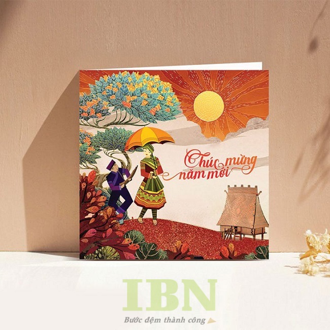 Một số lưu ý khi chọn kích thước và in thiệp Tết