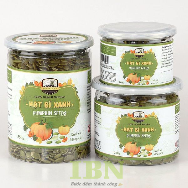 Mẫu tem hạt bí nhiều kích thước