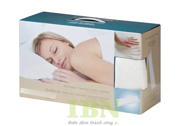 Thùng carton đựng gối nệm có cửa sổ