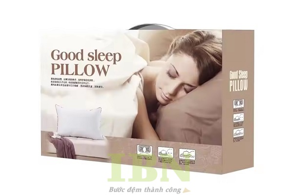 Mẫu thùng carton đựng gối nệm thiết kế ấn tượng