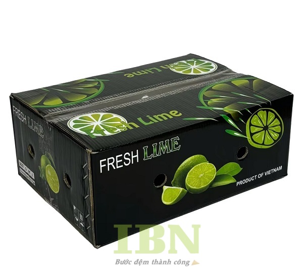 Mẫu thùng carton đựng chanh