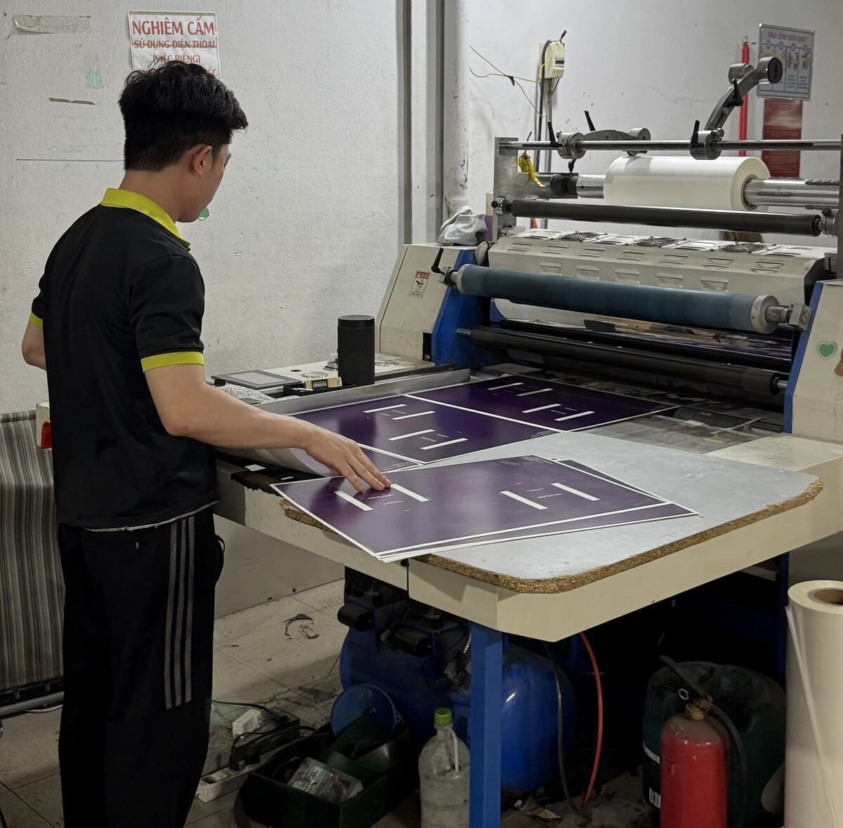 Giới thiệu về In Bảo Ngọc 3 trang thiết bị máy móc tại xưởng In Bảo Ngọc