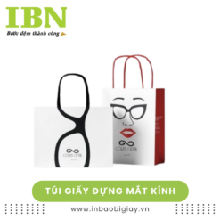 túi giấy đựng mắt kính