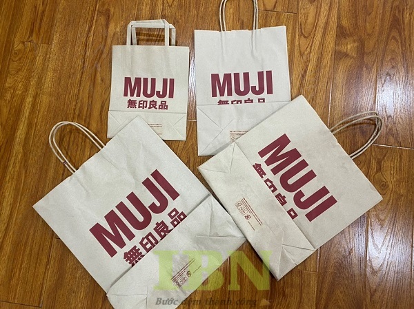 25+ Mẫu Túi Giấy Muji Đẹp, Đơn Giản, Tinh Tế Và Thân Thiện Môi Trường 51 In túi giấy Muji theo yêu cầu, chất lượng, giá rẻ tại xưởng In Bảo Ngọc