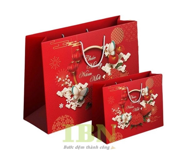 Túi Giấy Đựng Mứt 35 Kích thước phổ biến của túi đựng mứt tết là bao nhiêu?
