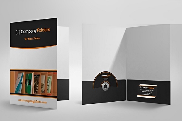 Các Mẫu Thiết Kế Folder Đẹp, Ấn Tượng Cho Doanh Nghiệp 2026 45 Mẫu thiết kếfolder cao cấp có khe đựng cd và danh thiếp