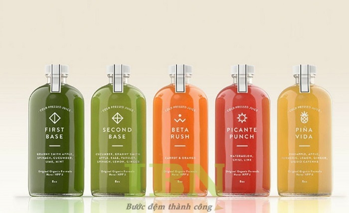 Mẫu tem nhãn dán chai thủy tinh bằng decal nhựa trong