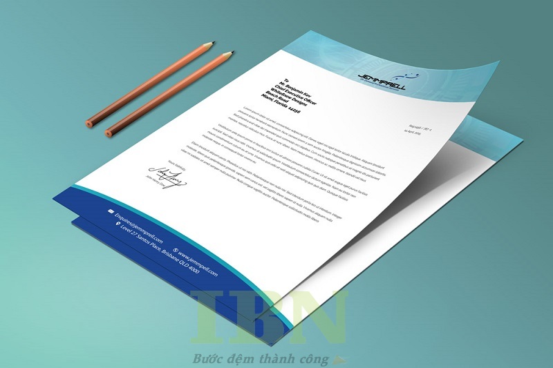 1001+ Mẫu Giấy Tiêu Đề, Letterhead Đẹp, Thiết Kế Đa Dạng 3