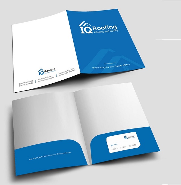 Các Mẫu Thiết Kế Folder Đẹp, Ấn Tượng Cho Doanh Nghiệp 2026 41 Mẫu folder 2 túi thiết kế sang trọng, tinh tế