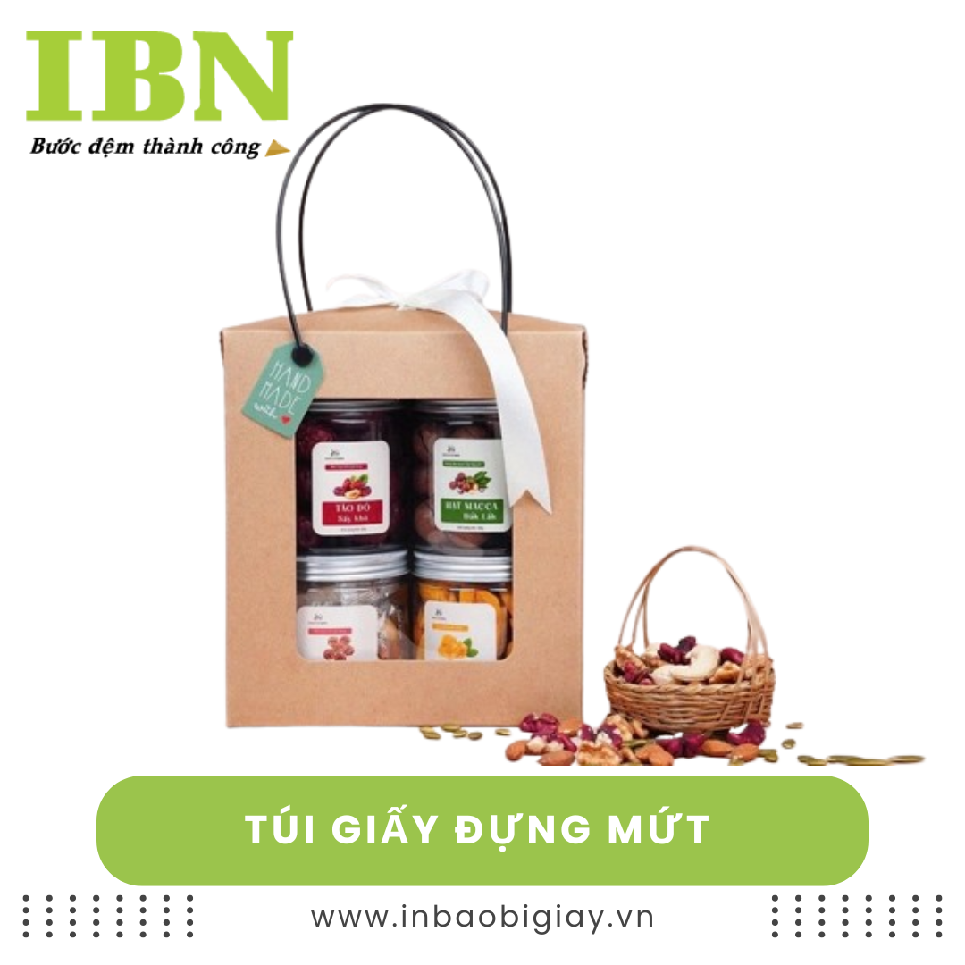 Túi Giấy Đựng Mứt 19 túi giấy đựng mứt