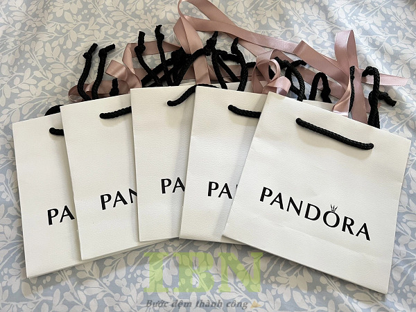 Mẫu túi giấy Pandora chính hãng