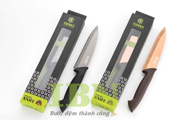 Mẫu hộp giấy đựng dao có cửa sổ