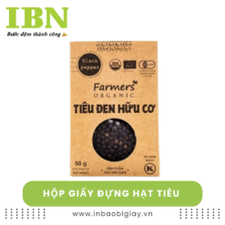 hộp giấy đựng hạt tiêu