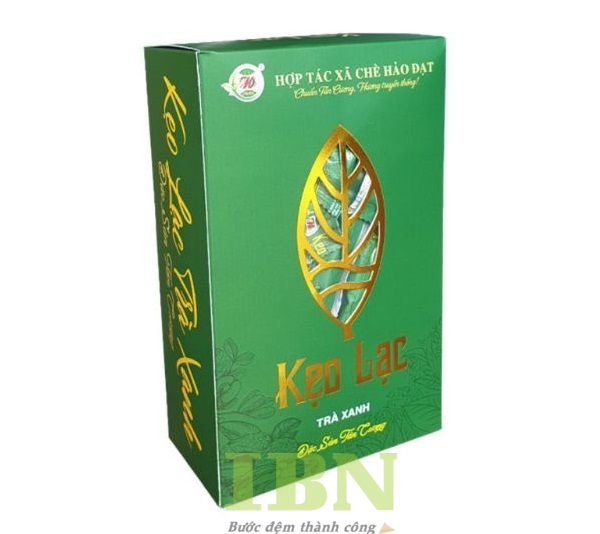 Mẫu hộp đựng kẹo lạc in ép kim sang trọng
