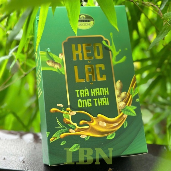 Mẫu hộp giấy đựng kẹo lạc thiết kế đẹp ấn tượng