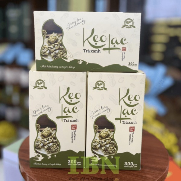 Mẫu hộp đựng kẹo lạc đơn giản, tinh tế